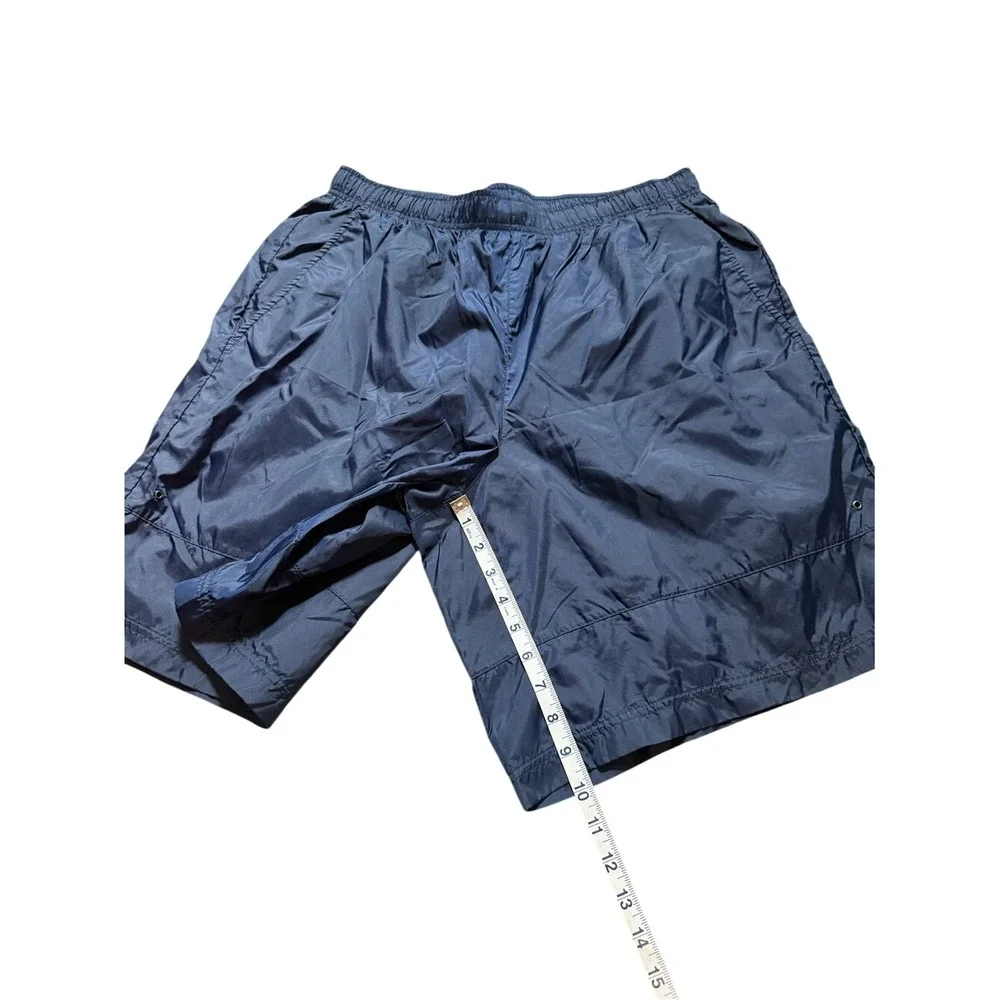 Nike Vintage 90s‎ Grey Tag Navy Blue Swim Trunks XL